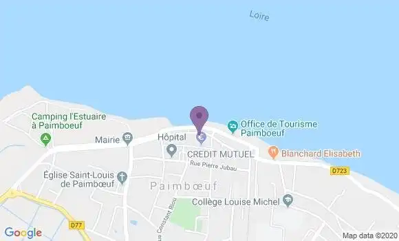 Localisation Paimboeuf - 44560