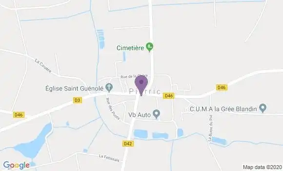 Localisation Pierric Ap - 44290