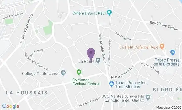 Localisation Reze Principal - 44400