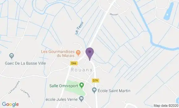 Localisation Rouans Bp - 44640
