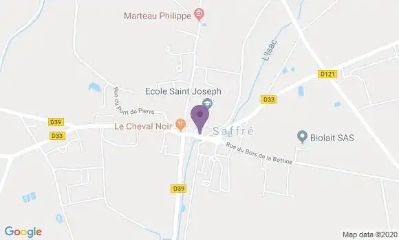 Localisation Saffre Bp - 44390