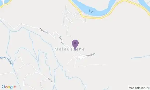 Localisation Malaussene Ap - 06710