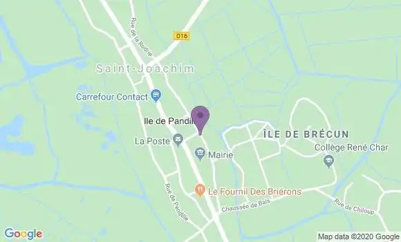 Localisation Saint Joachim Bp - 44720