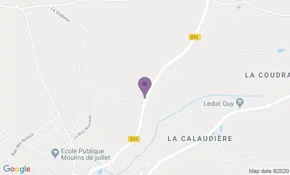Localisation Les Touches Bp - 44390