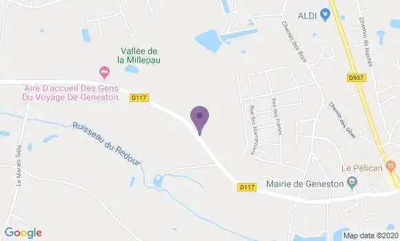 Localisation Geneston Bp - 44140