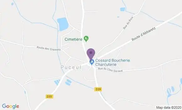 Localisation La Grigonnais Ap - 44170