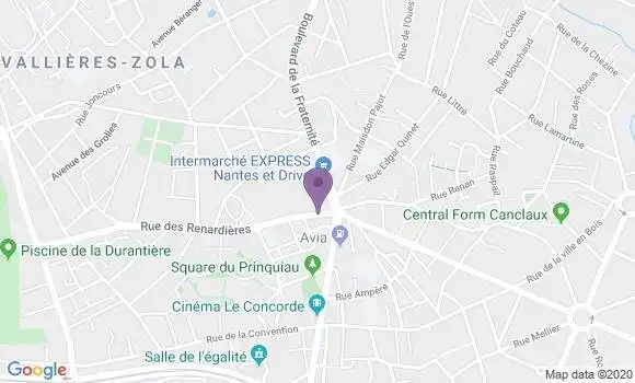 Localisation Nantes Zola Bp - 44100