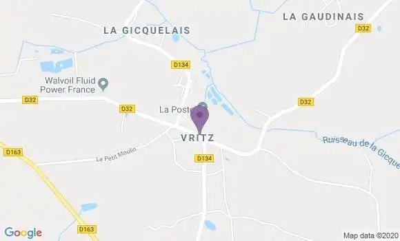 Localisation Vritz Ap - 44540