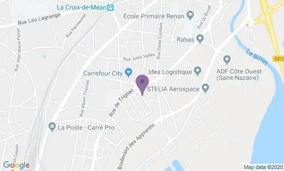 Localisation Saint Nazaire Penhoet - 44600