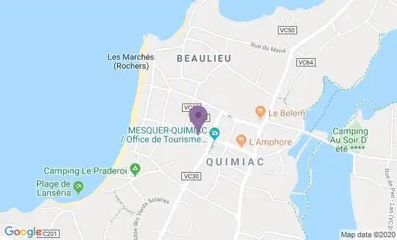 Localisation Mesquer Quimiac Bp - 44420
