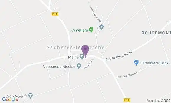 Localisation Ascheres le Marche Ap - 45170