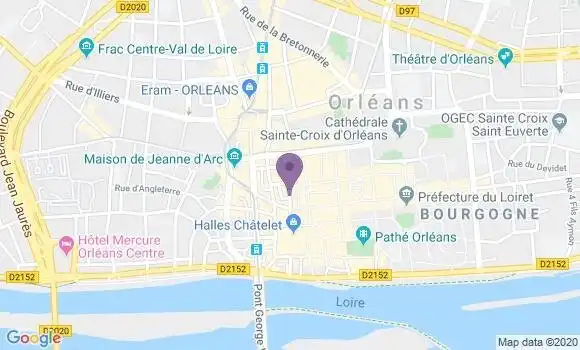 Localisation Orleans Chatelet Bp - 45000