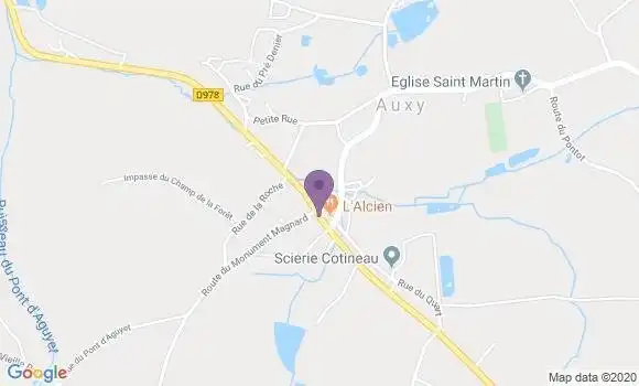 Localisation Auxy Ap - 45340