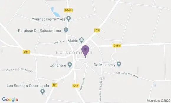 Localisation Batilly En Gatinais Ap - 45340