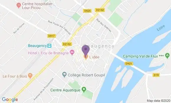 Localisation Beaugency - 45190