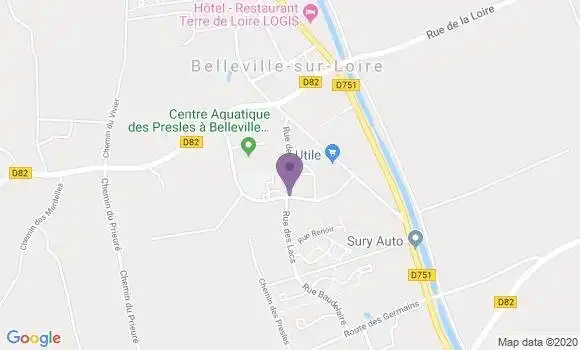 Localisation Beaulieu Bp - 45630