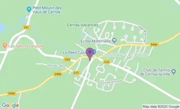 Localisation Les Bordes Bp - 45460