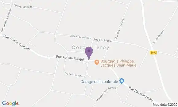 Localisation Corquilleroy Bp - 45120