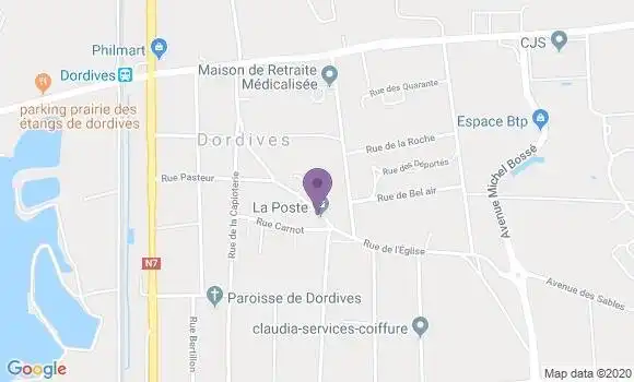 Localisation Dordives - 45680