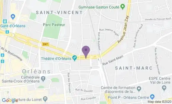 Localisation Orleans Theatre Bp - 45000