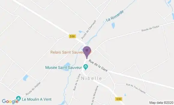 Localisation Nibelle Bp - 45340