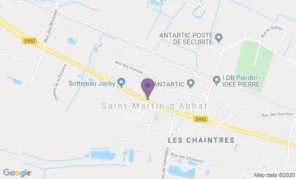 Localisation Saint Martin d