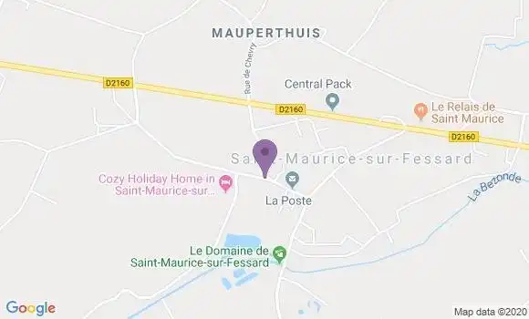 Localisation Saint Maurice Fessard Ap - 45700