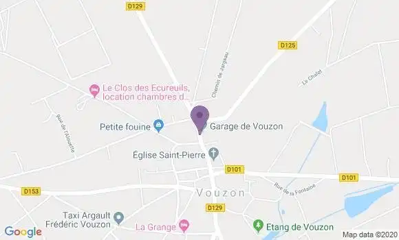 Localisation Sennely Ap - 45240