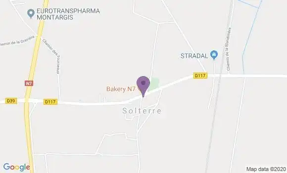 Localisation Solterre Ap - 45700