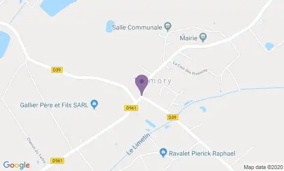 Localisation Thimory Ap - 45260