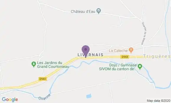 Localisation Trigueres Bp - 45220