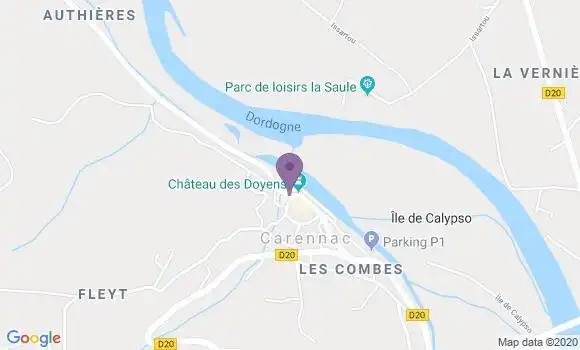 Localisation Carennac Ap - 46110