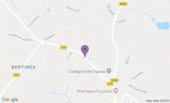 Localisation Castelnau Montratier - 46170
