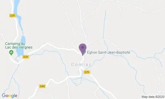 Localisation Comiac Ap - 46190