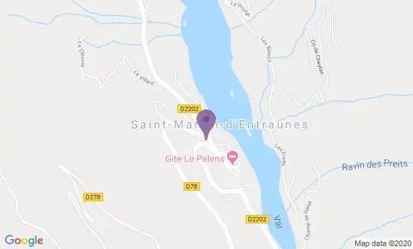 Localisation Saint Martin d