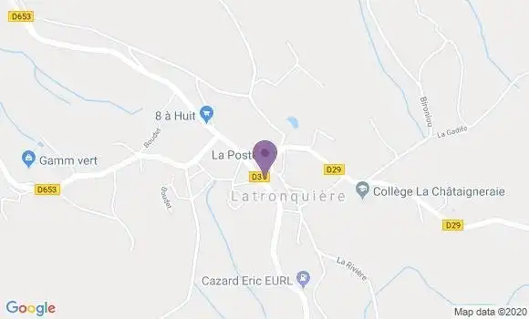 Localisation Latronquiere - 46210