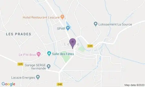 Localisation Leyme Bp - 46120
