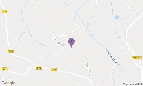 Localisation Sauzet Bp - 46140