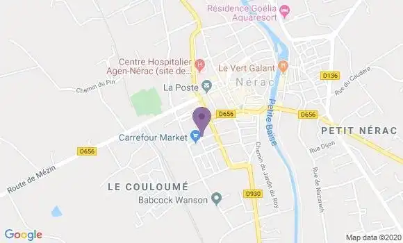 Localisation Barbaste Bp - 47230