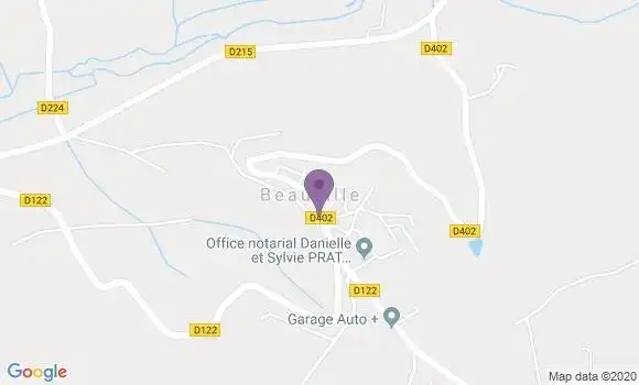 Localisation Beauville Bp - 47470