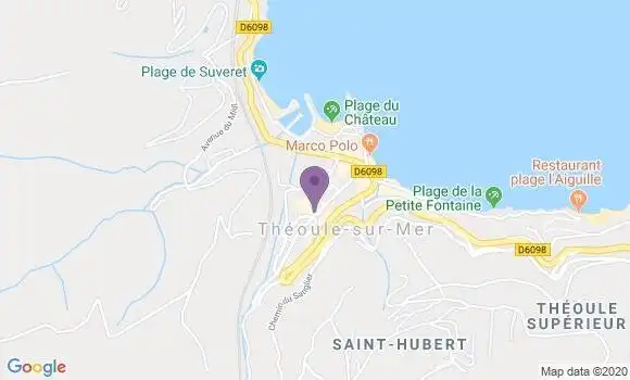 Localisation Theoule sur Mer Bp - 06590