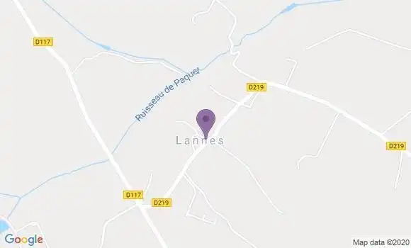 Localisation Lannes Ap - 47170