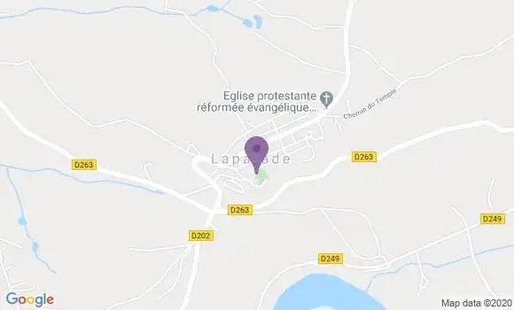 Localisation Laparade Ap - 47260