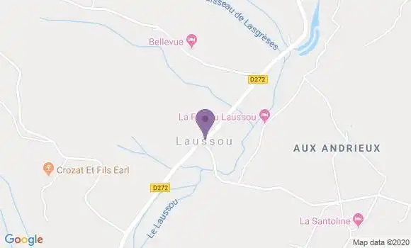 Localisation Laussou Ap - 47150