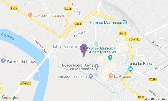 Localisation Marmande - 47200