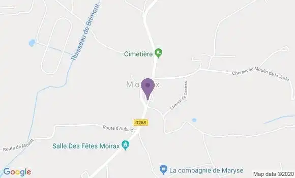 Localisation Moirax Ap - 47310