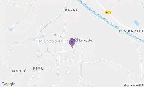 Localisation Montpouillan Bp - 47200