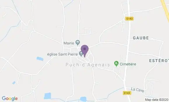 Localisation Puch d