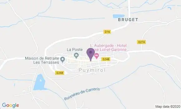 Localisation Puymirol Bp - 47270