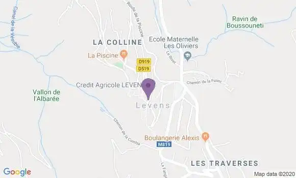 Localisation Utelle Ap - 06450